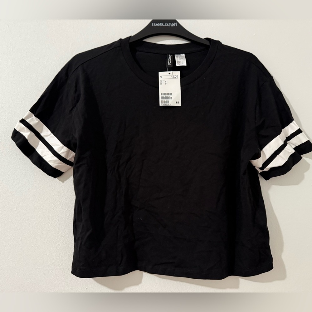 H&M Classic Black Tee